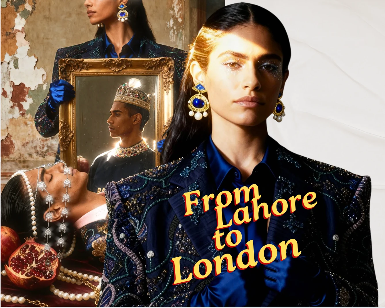From Lahore to London Harrods × Rastah project visual